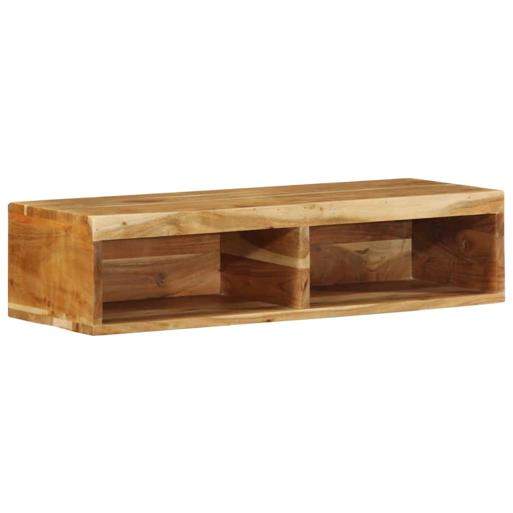 TV-Møbel Tre Tv-benk Veggmontert 80x30x19 cm heltre akasie