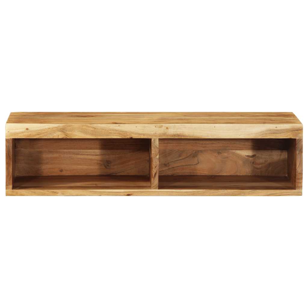 TV-Møbel Tre Tv-benk Veggmontert 80x30x19 cm heltre akasie