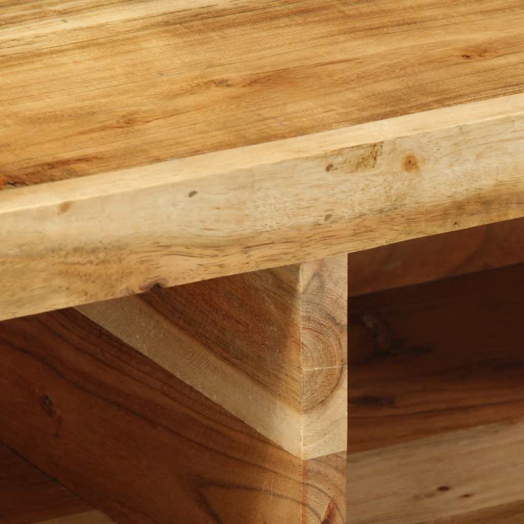 TV-Møbel Tre Tv-benk Veggmontert 80x30x19 cm heltre akasie