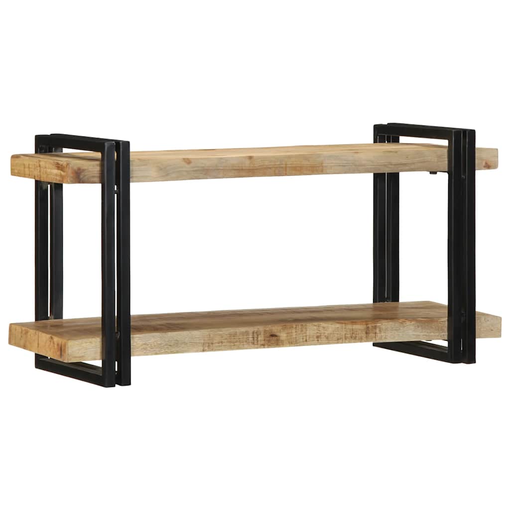 Vegghylle Tre 90x33x45 cm grovt heltre mangotre