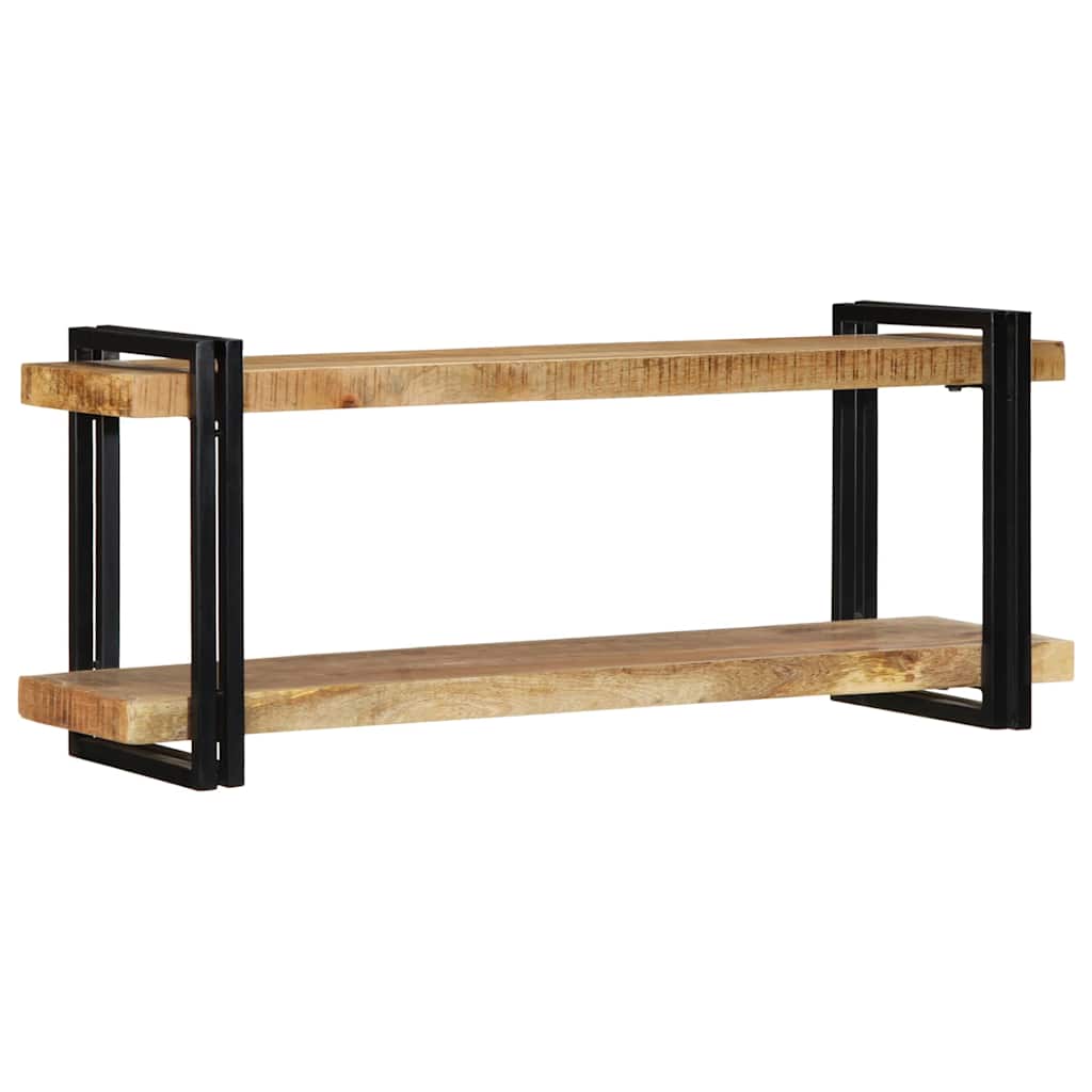Vegghylle Tre 110x33x45 cm grovt heltre mangotre