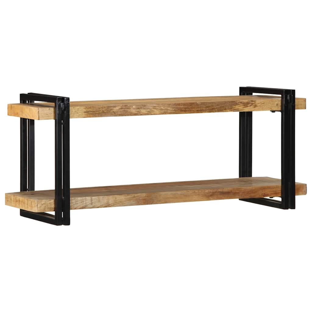 Vegghylle Tre 110x33x45 cm grovt heltre mangotre
