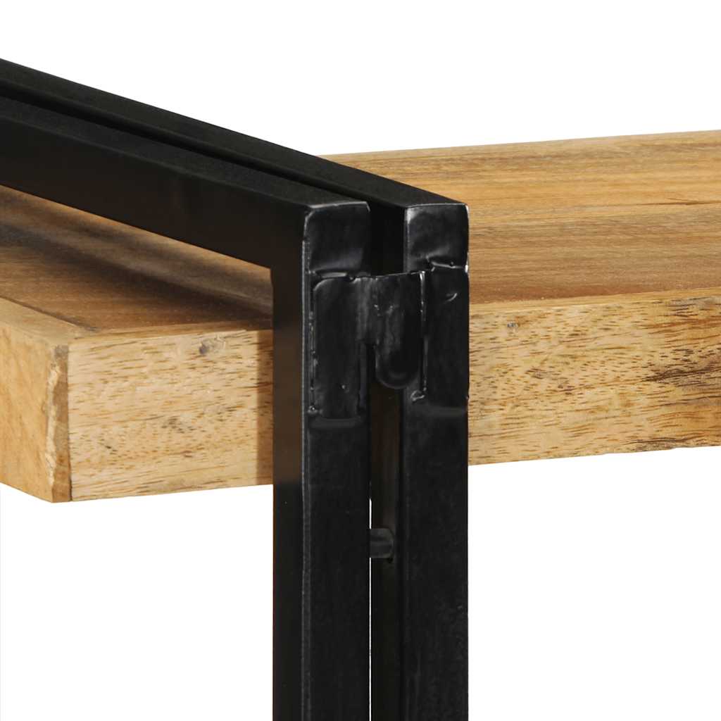 Vegghylle Tre 110x33x45 cm grovt heltre mangotre