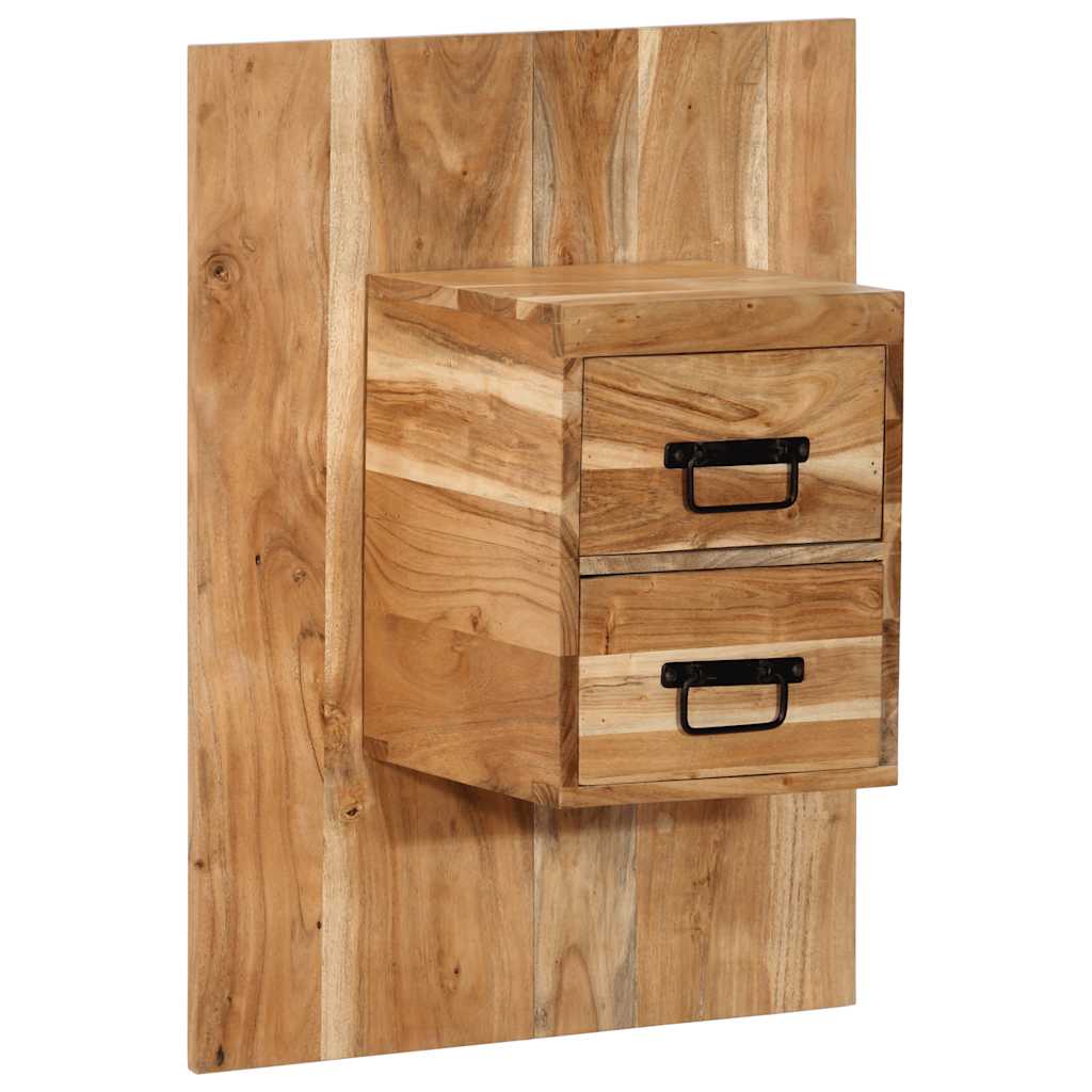 Nattbord Sengbord Tre Heltre Akasietre 60x32x80 cm
