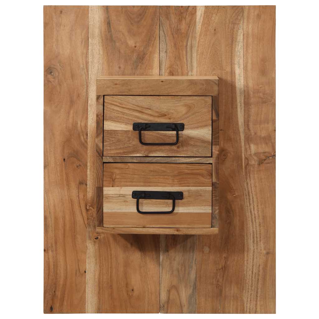 Nattbord Sengbord Tre Heltre Akasietre 60x32x80 cm