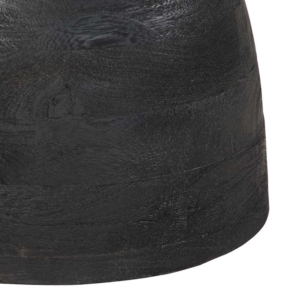 Sidebord Svart Ø40x40 cm heltre mango