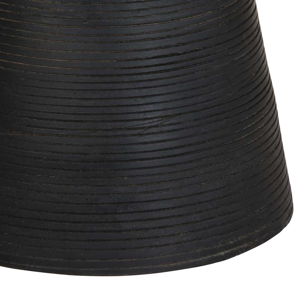 Sidebord Svart Ø37x45 cm heltre mango