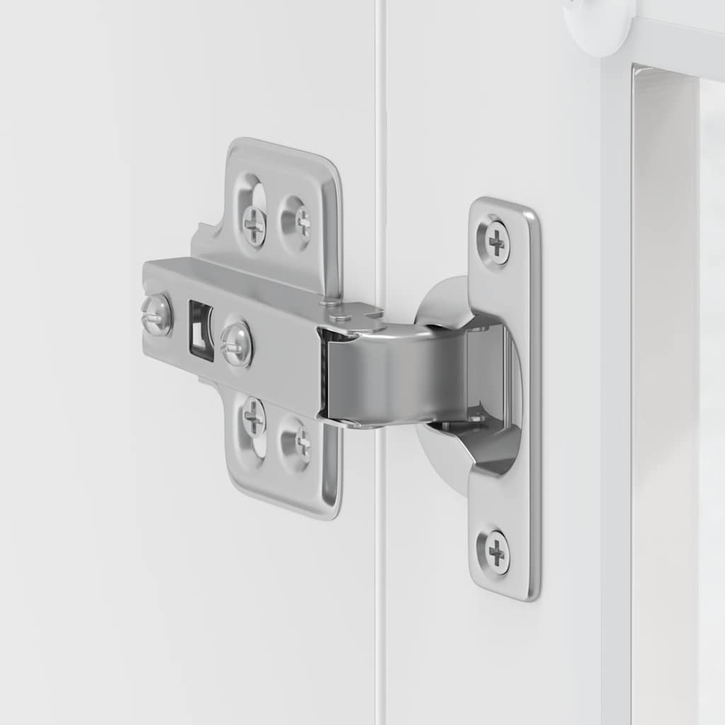 Kjøkkeninnredning Overskap med glassdør Porto Høyglans hvit