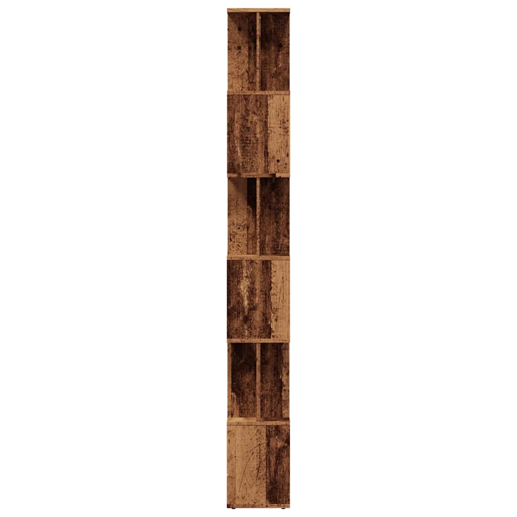 Bokhylle Gammelt Tre 80x24x192 cm