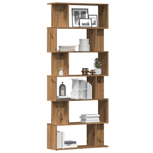 Bokhylle Artisan Eik 80x24x192 cm