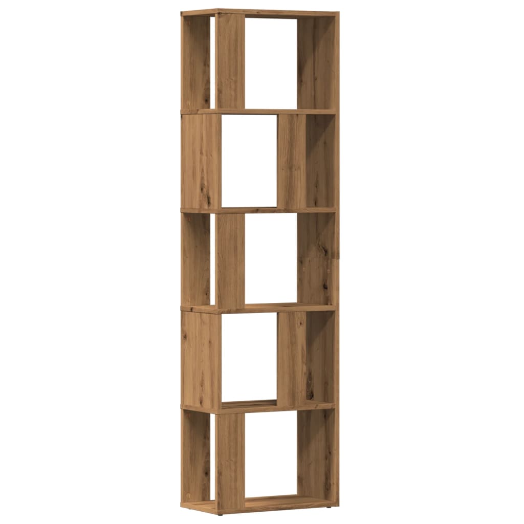 Bokhylle Artisan Eik 45x24x159 cm