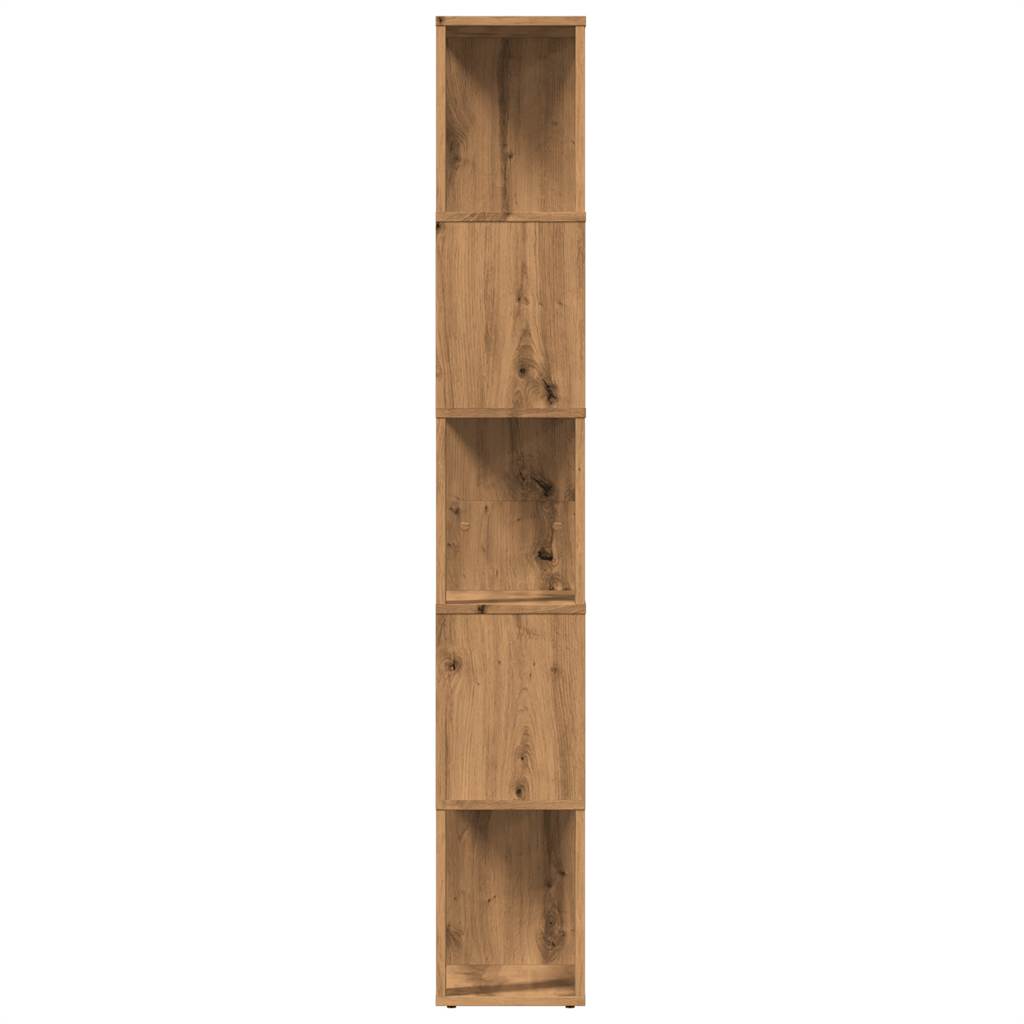 Bokhylle Artisan Eik 45x24x159 cm