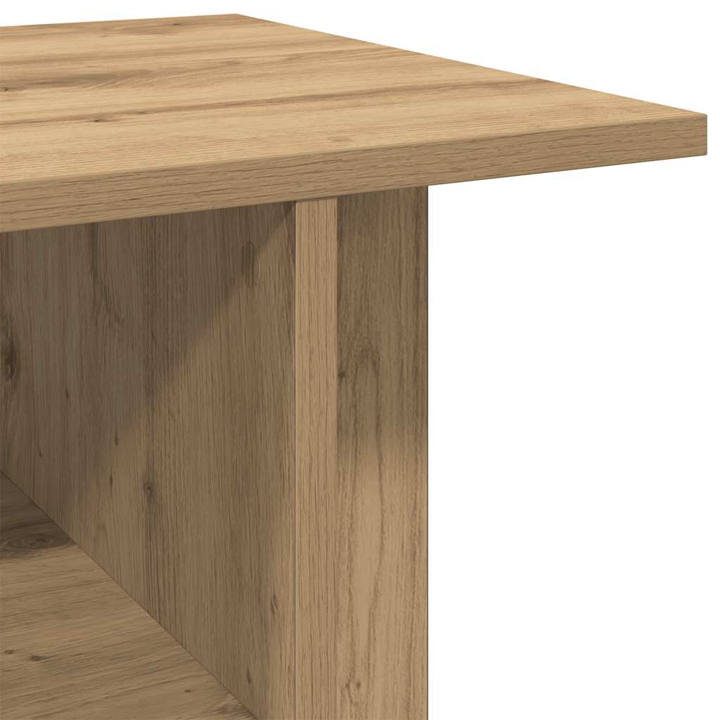 TV-Møbel Artisan Eik Tv-benk med hjul 80x40x45 cm