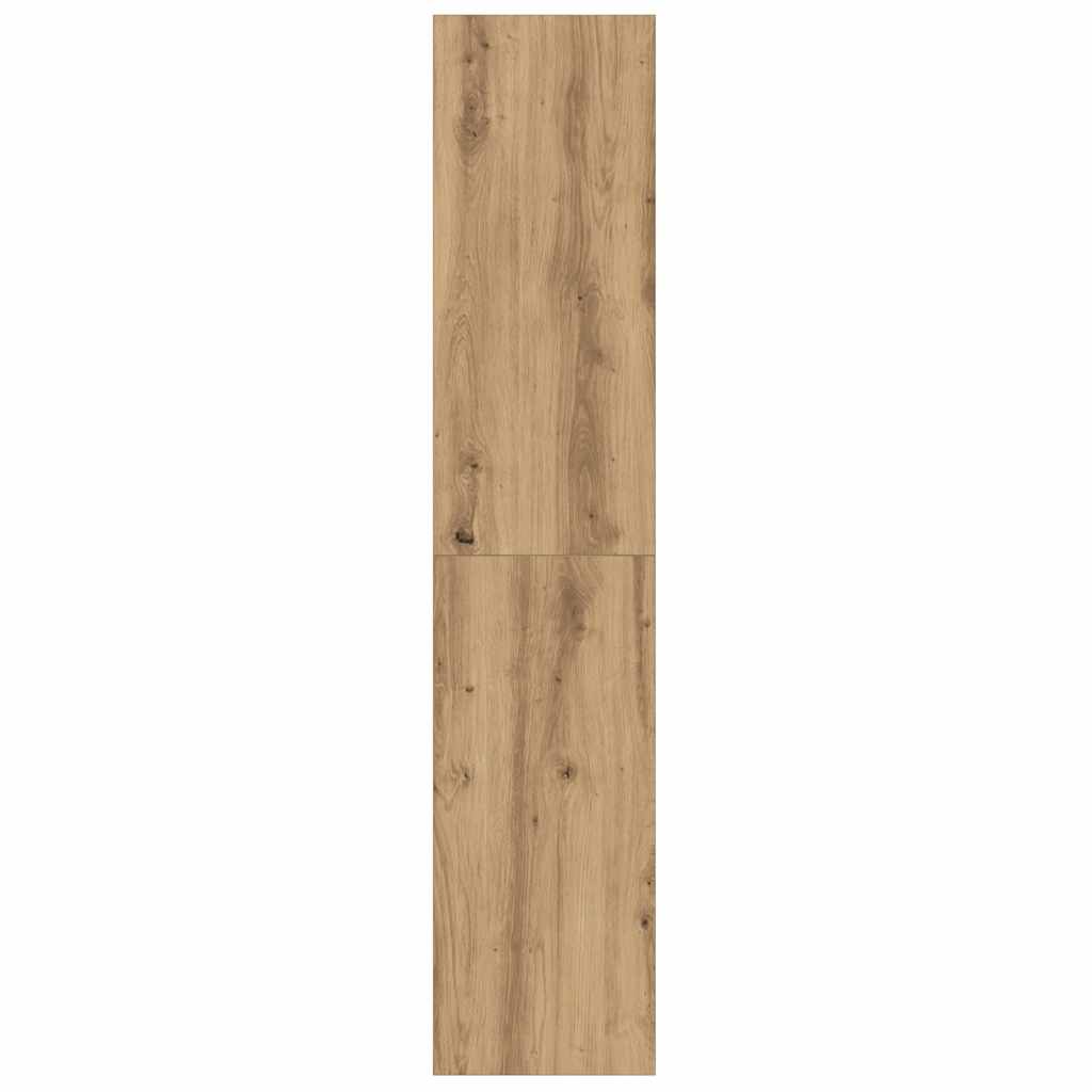 Bokhylle Gammelt Tre 36x30x143cm