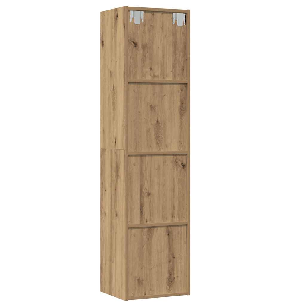 Bokhylle Gammelt Tre 36x30x143cm