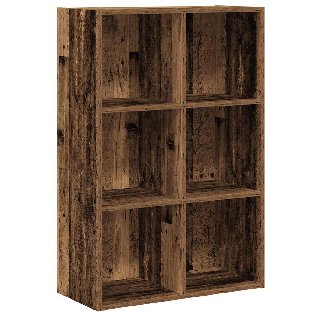 Bokhylle Gammelt Tre 66x30x98 cm