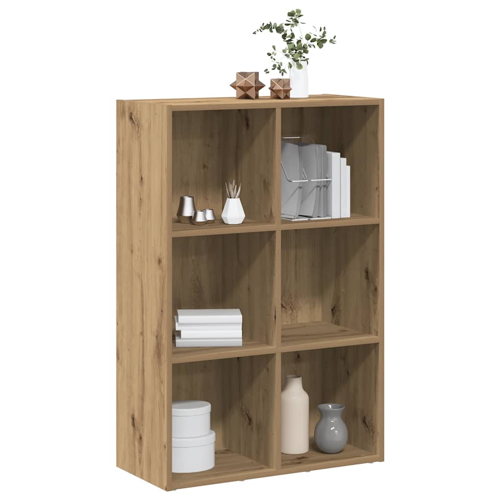 Bokhylle Artisan Eik 66x30x98 cm