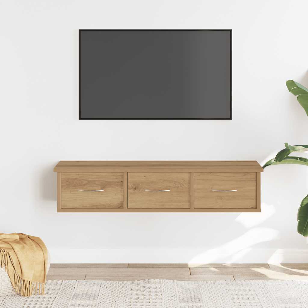 Veggskap Artisan Eik 88x26x18,5 cm