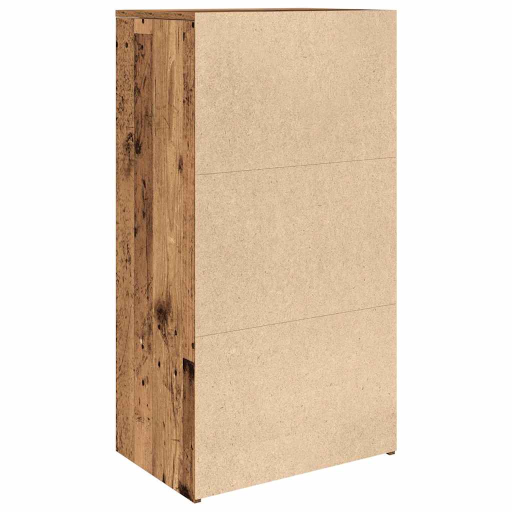 Skjenk Gammelt Tre med 6 skuffer 50x34x96 cm
