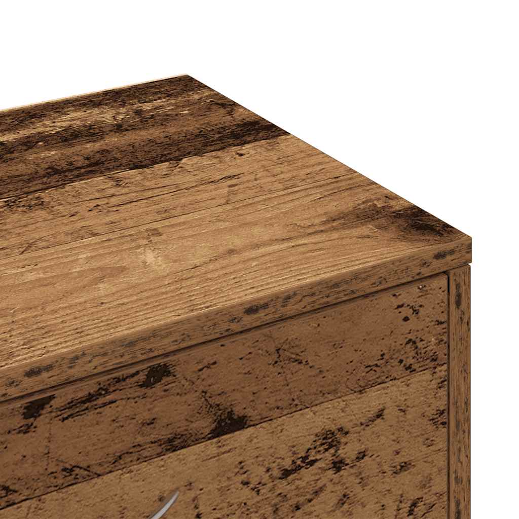 Skjenk Gammelt Tre med 6 skuffer 50x34x96 cm