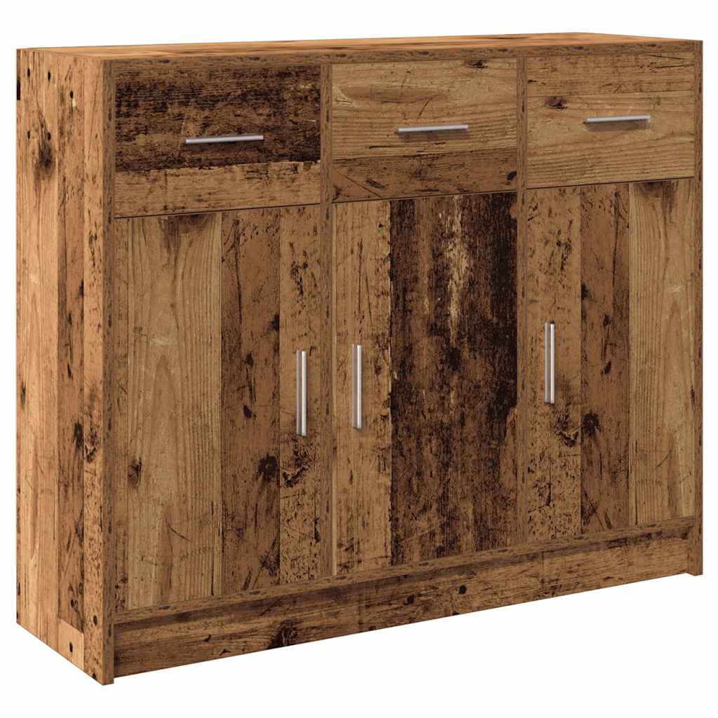 Skjenk Gammelt Tre 91x28x75 cm