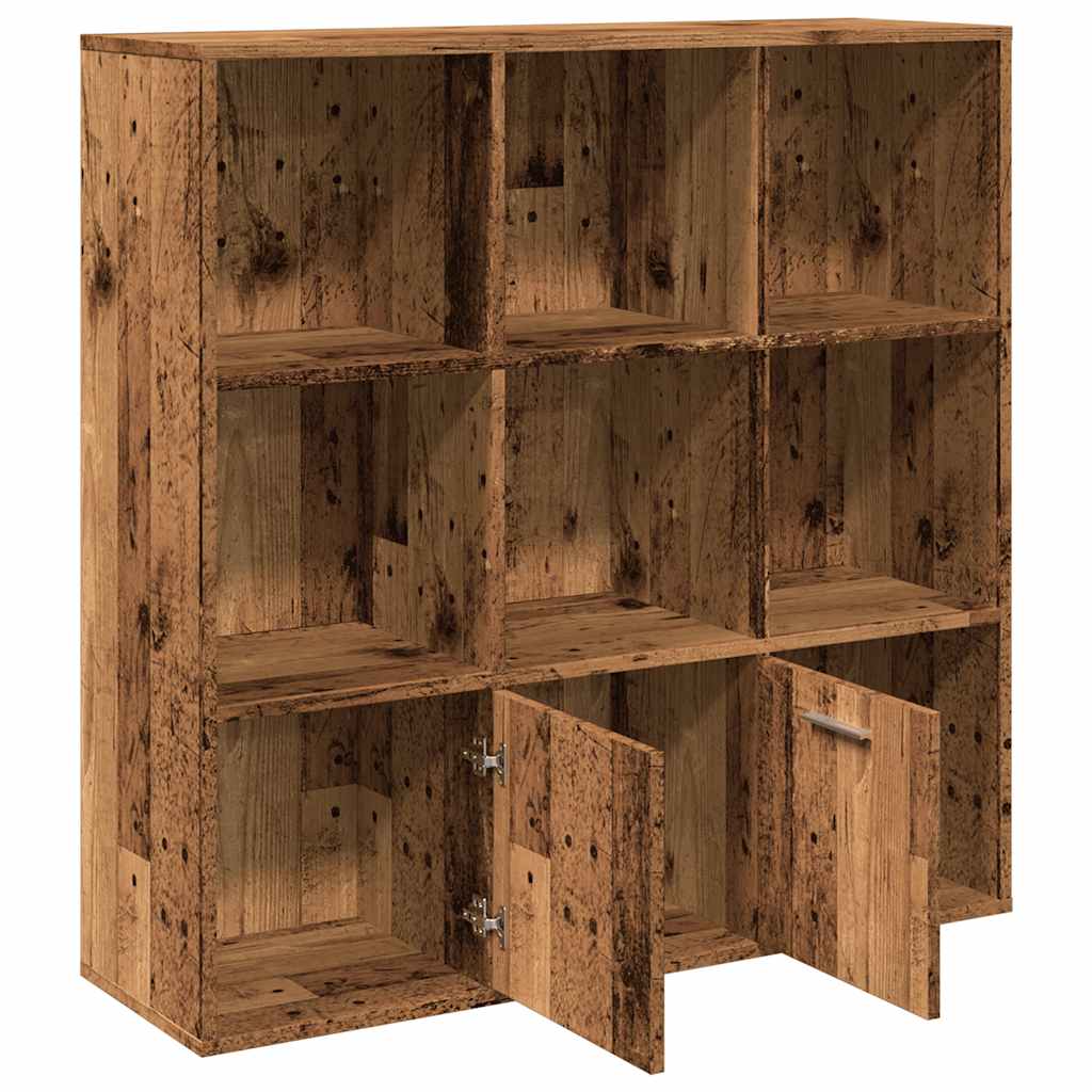 Bokhylle Gammelt Tre 98x29x97,5 cm