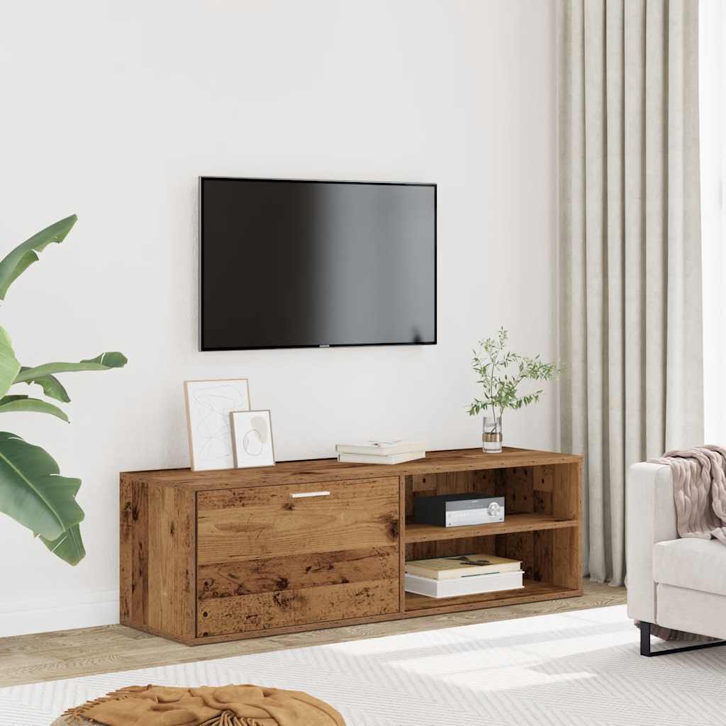 TV-Møbel Gammelt Tre Tv-benk 120x34x37 cm