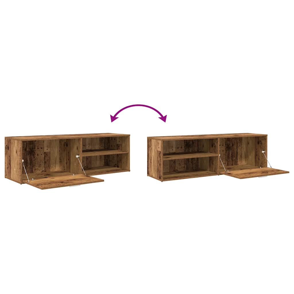 TV-Møbel Gammelt Tre Tv-benk 120x34x37 cm