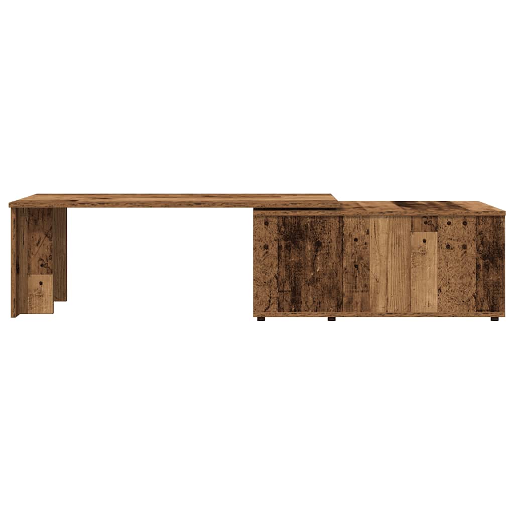 Salongbord Sofabord Gammelt Tre 150x50x35 cm