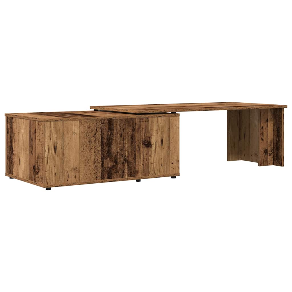 Salongbord Sofabord Gammelt Tre 150x50x35 cm