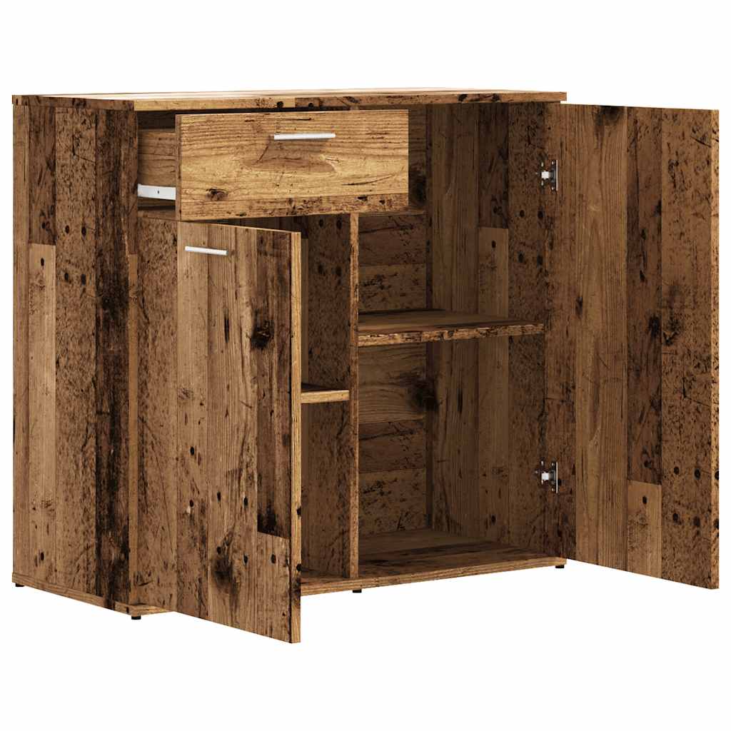 Skjenk Gammelt Tre 80x36x75 cm