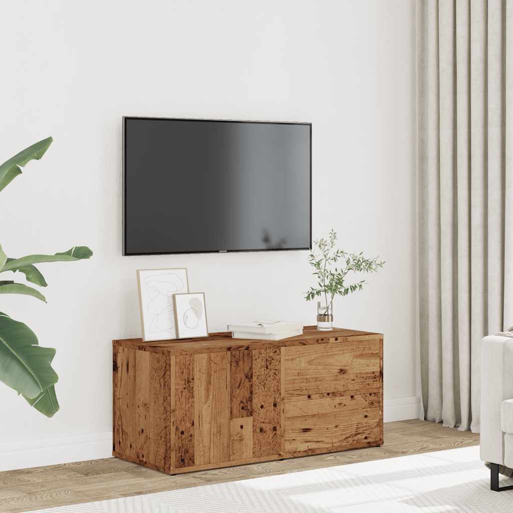 TV-Møbel Gammelt Tre Tv-benk 80x34x35,5 cm