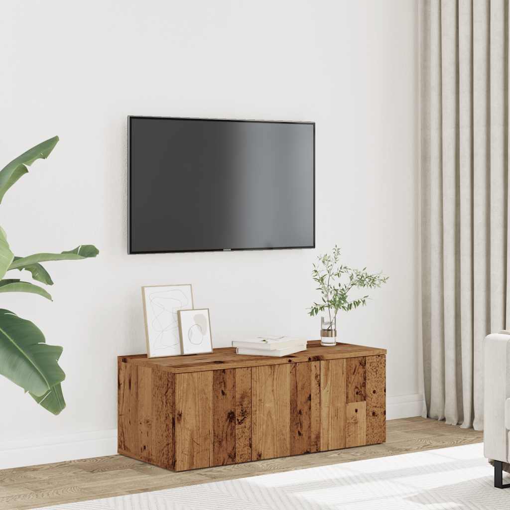 TV-Møbel Gammelt Tre Tv-benk 80x34x30 cm