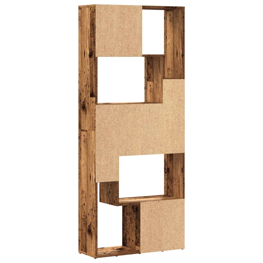 Bokhylle Gammelt Tre 67x24x161 cm