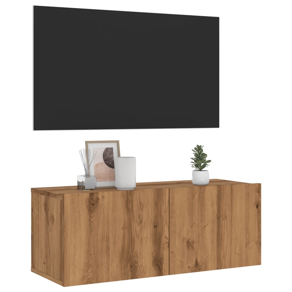TV-Møbel Artisan Eik Tv-benk 80x30x30 cm