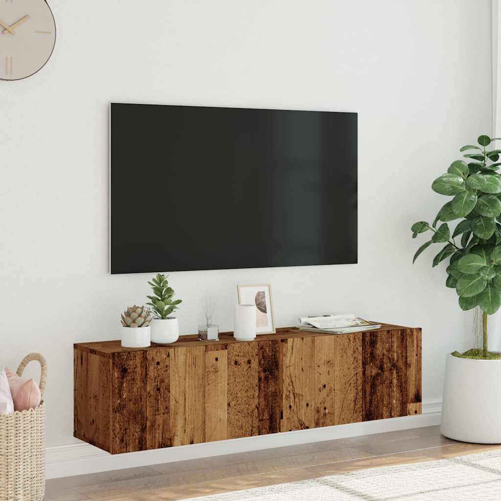 TV-Møbel Gammelt Tre Tv-benk 120x30x30 cm