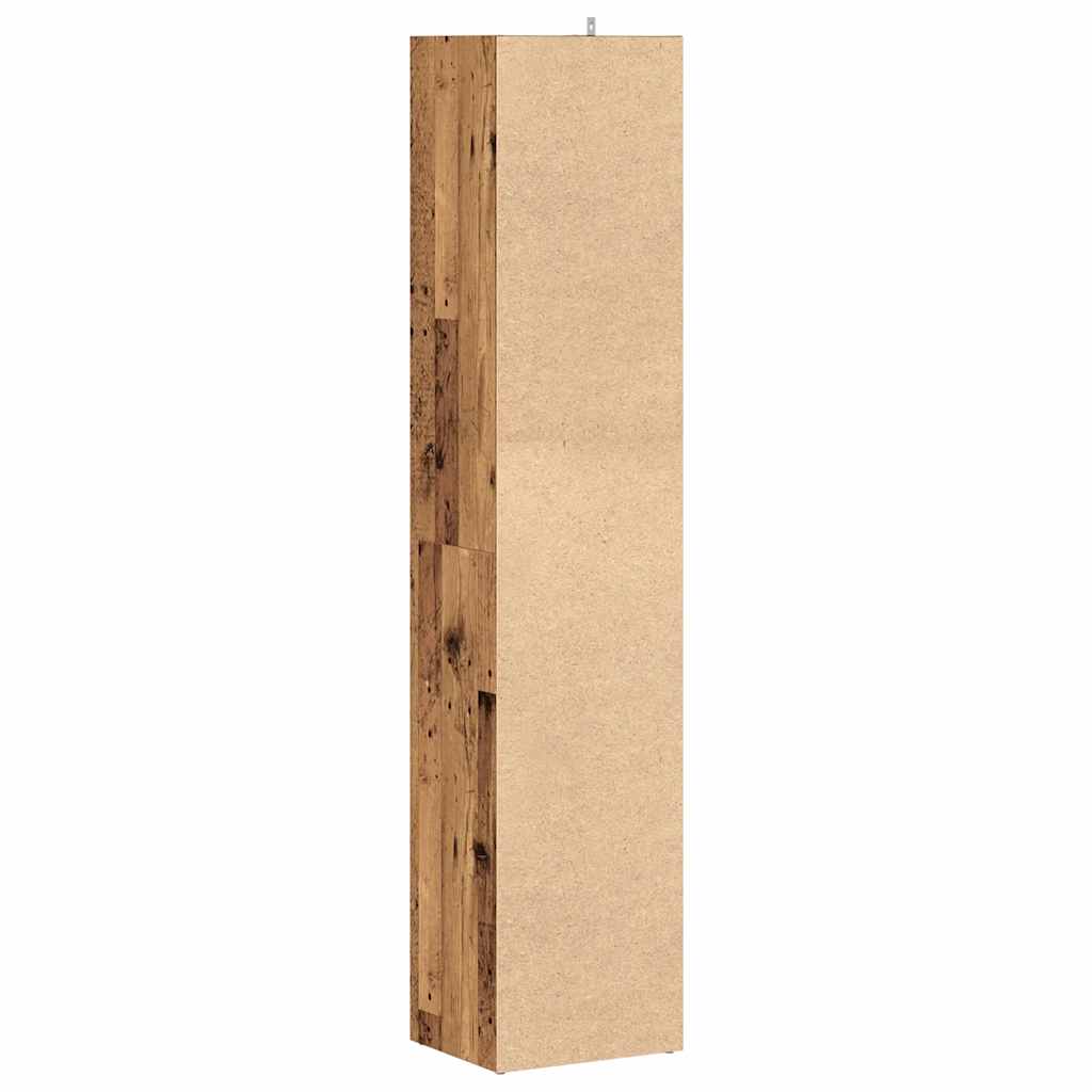 Bokhylle Gammelt Tre 36x30x171 cm