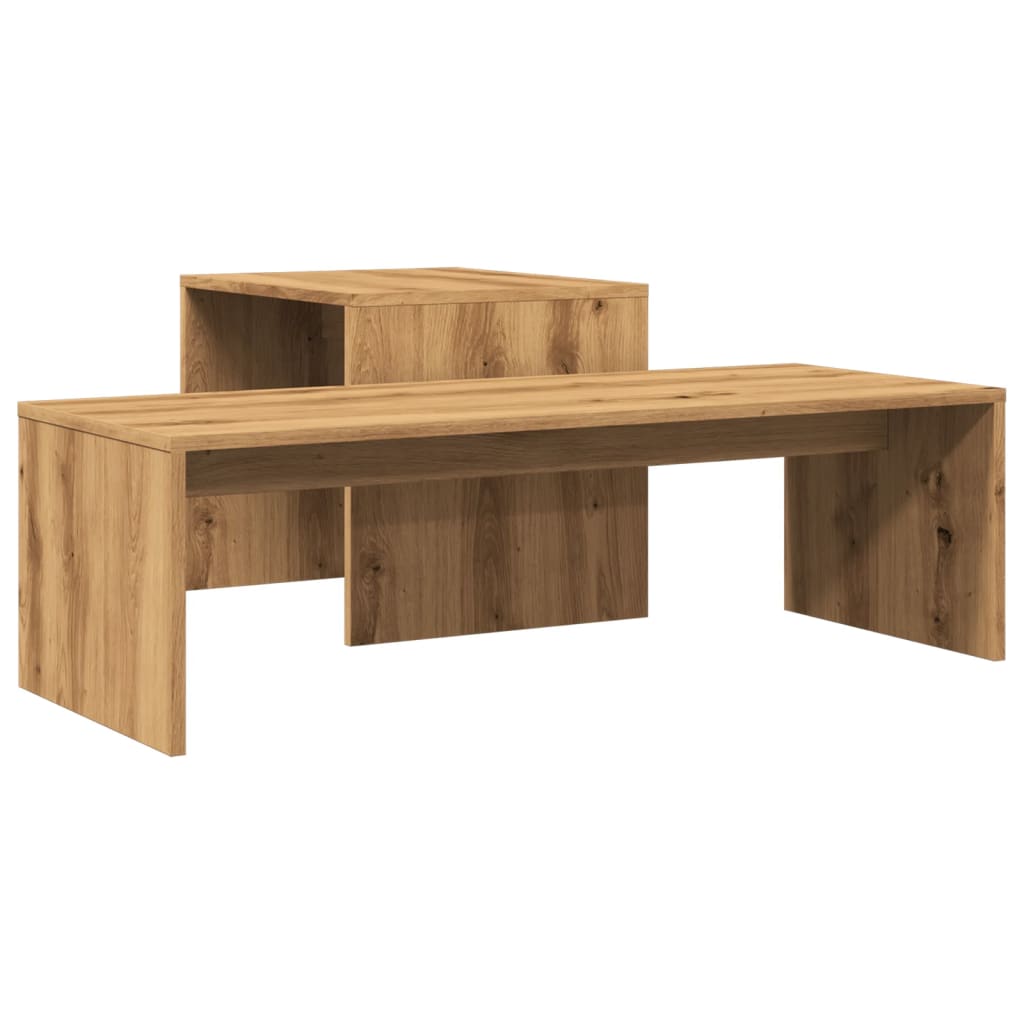 Salongbord Sofabord Artisan Eik 100x48x40 cm