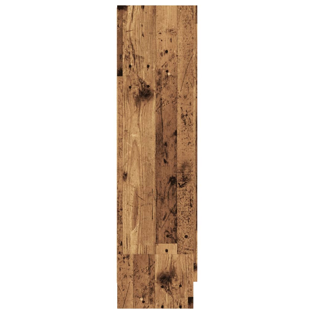 Bokhylle Gammelt Tre 82,5x30,5x115 cm