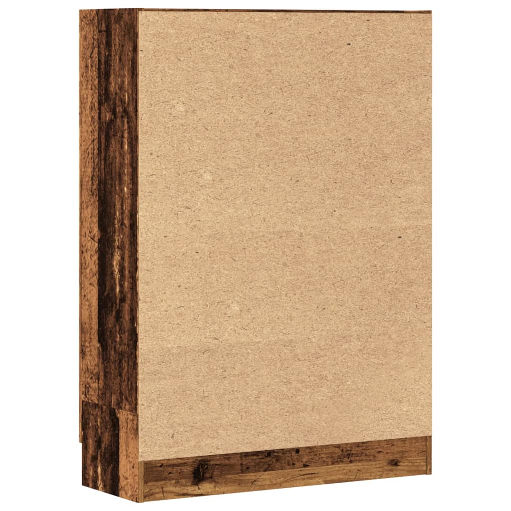 Bokhylle Gammelt Tre 82,5x30,5x115 cm