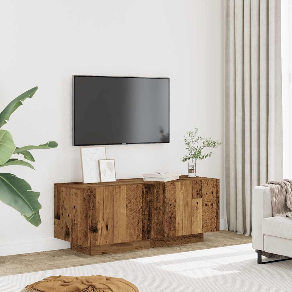 TV-Møbel Gammelt Tre TV-benk 100x35x40 cm