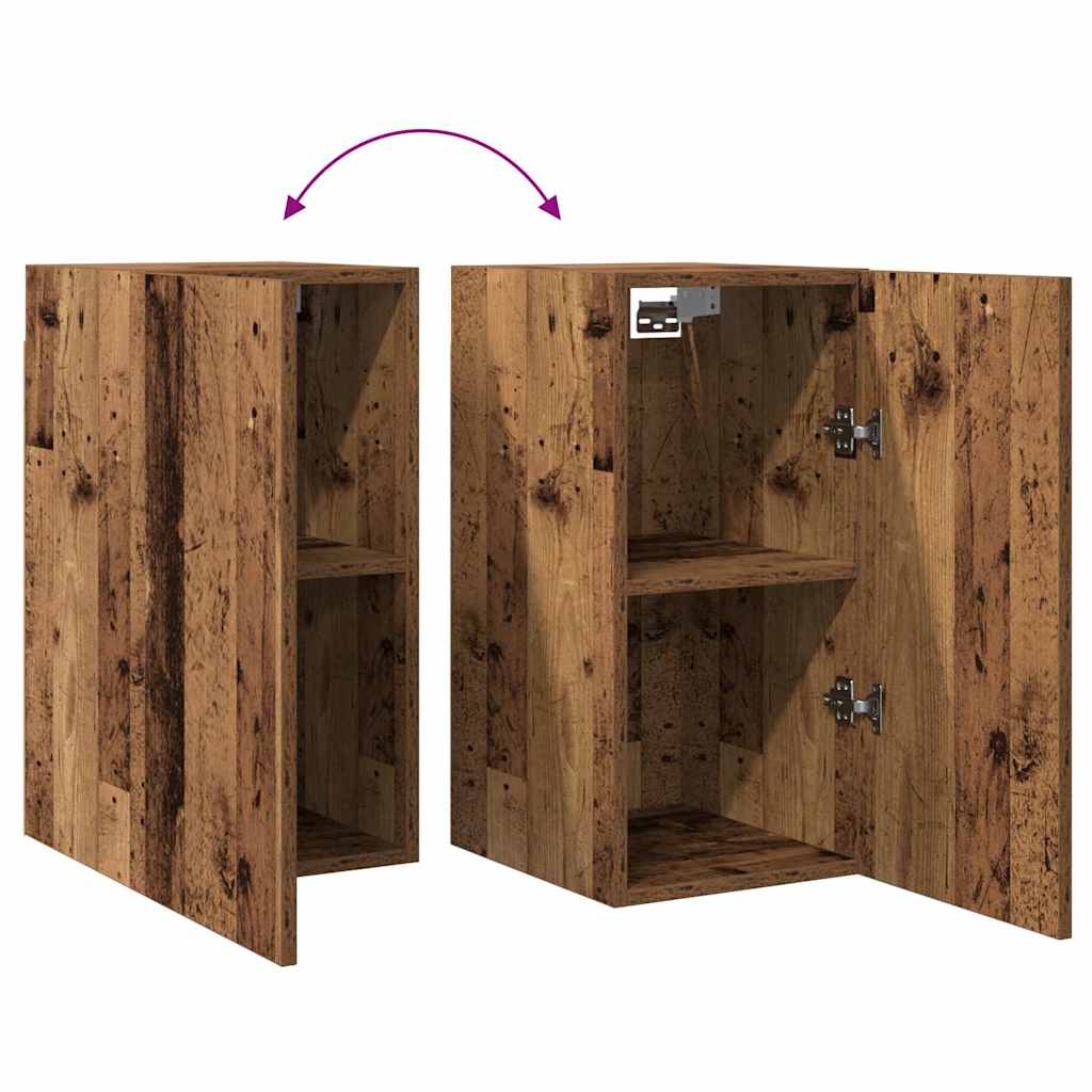 TV-Møbel Gammelt Tre Tv-benk 2 stk 30,5x30x60 cm