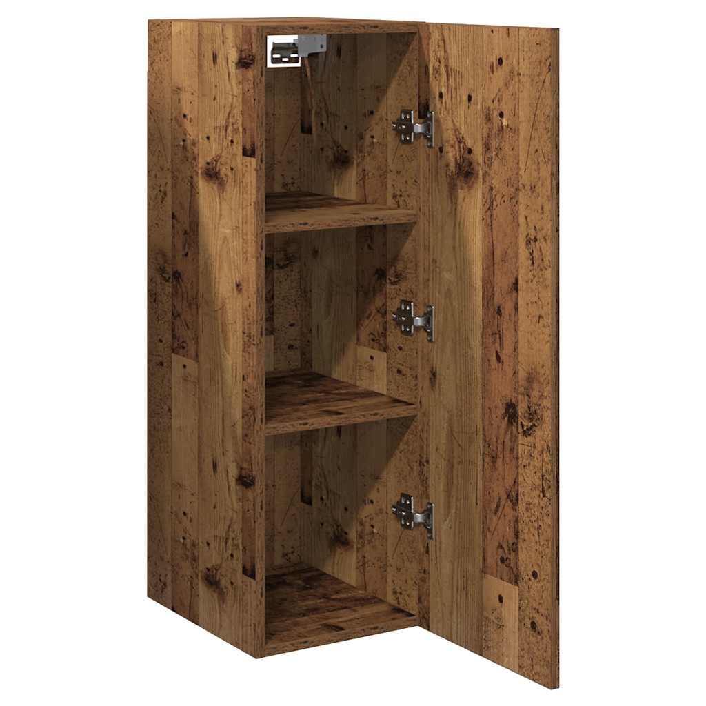 TV-Møbel Gammelt Tre Tv-benk 2 stk 30,5x30x90 cm