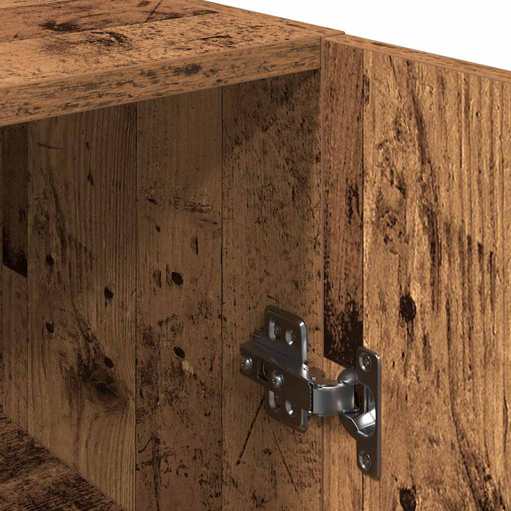 TV-Møbel Gammelt Tre Tv-benk 2 stk 30,5x30x90 cm