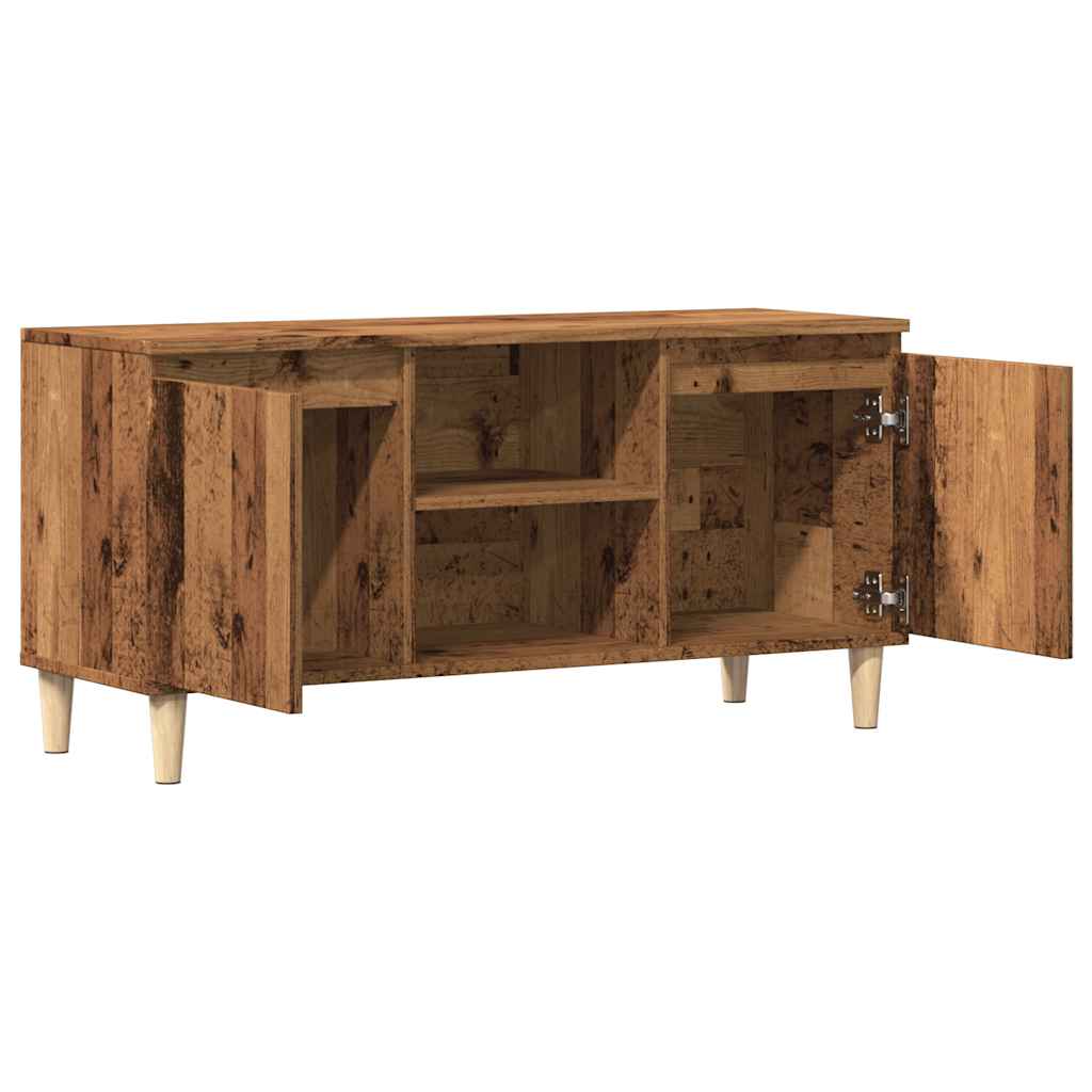TV-Møbel Gammelt Tre Tv-benk 102x35x50 cm