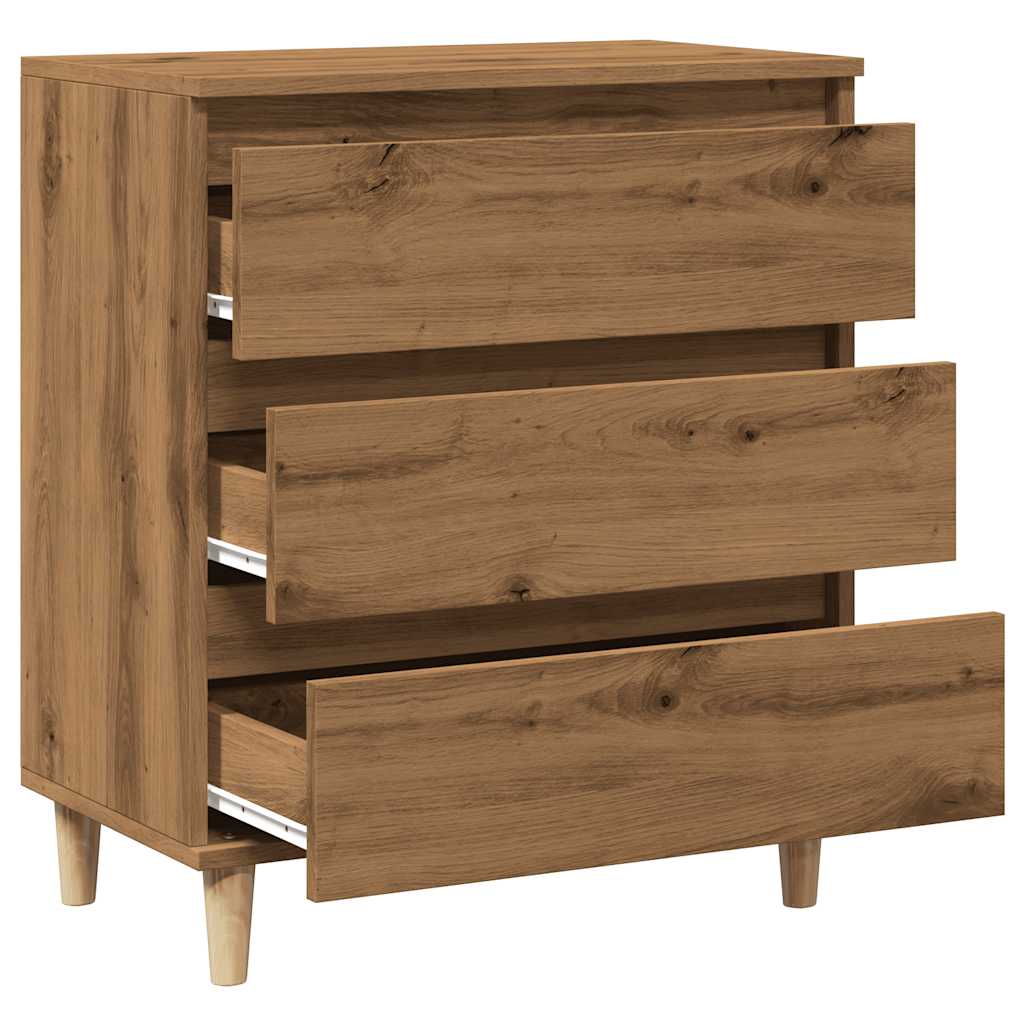 Kommode Brun Eik 60x35x70 cm
