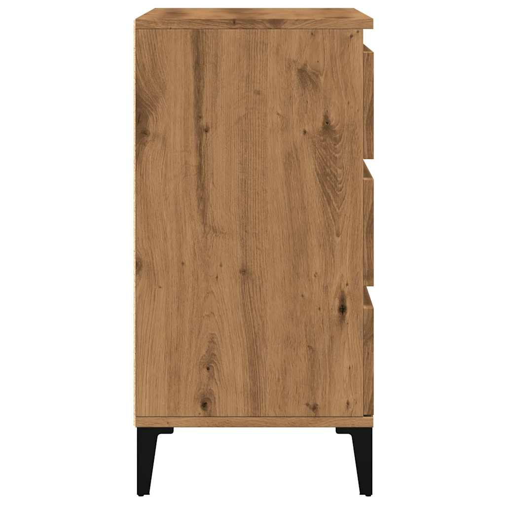 Kommode Brun Eik 60x35x70 cm