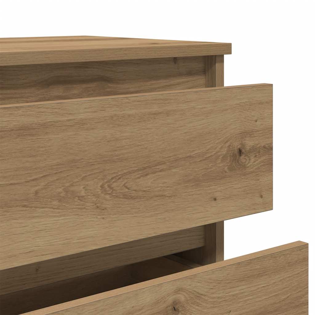 Kommode Brun Eik 60x35x70 cm