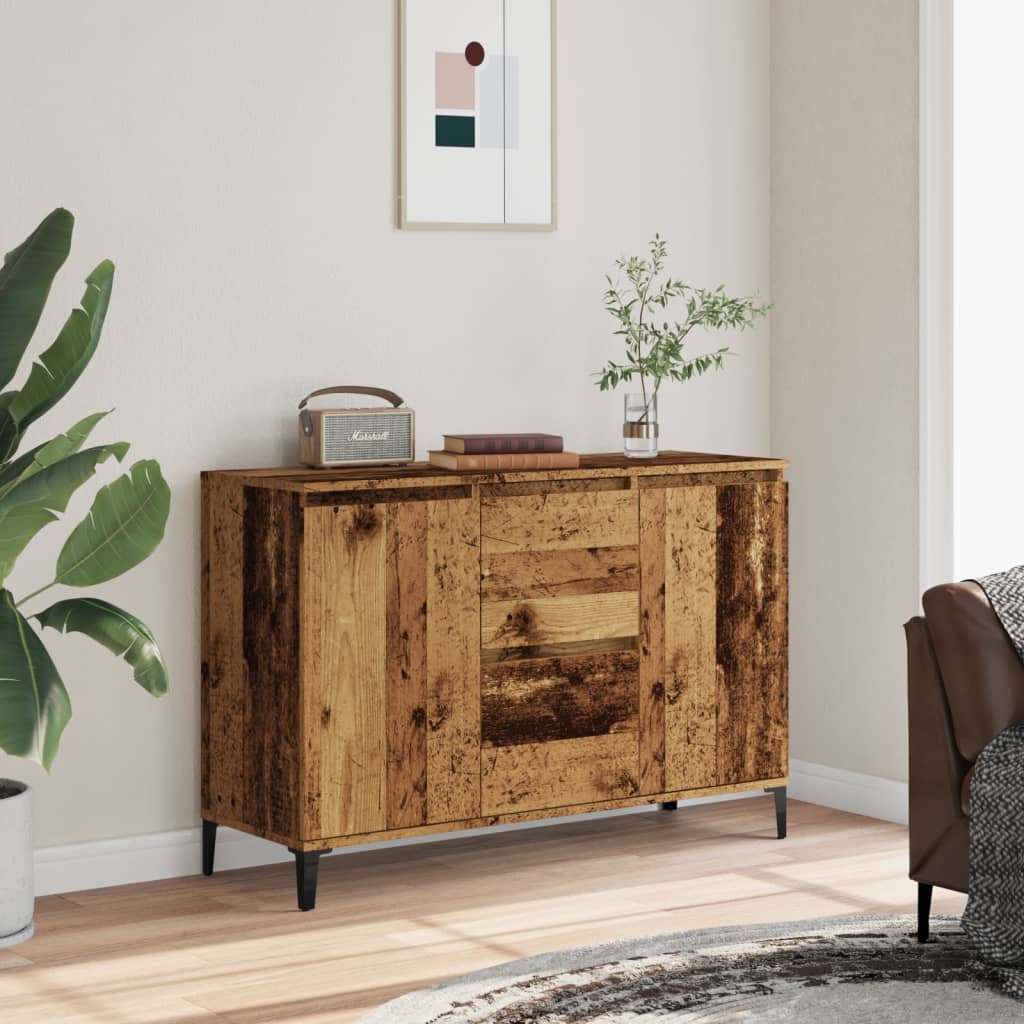 Skjenk Gammelt Tre 102x35x70 cm