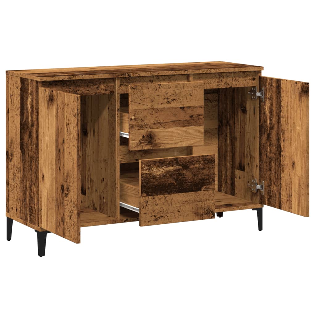 Skjenk Gammelt Tre 102x35x70 cm